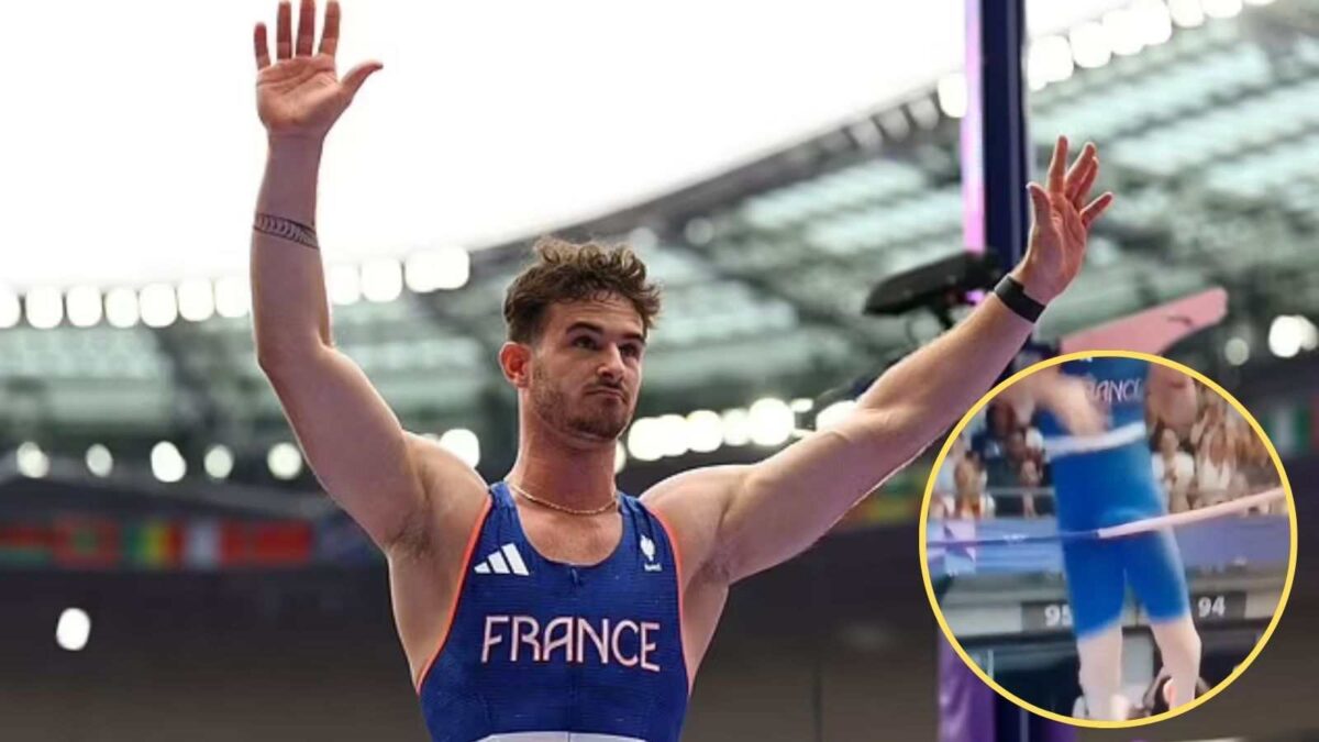 Anthony Ammirati Pole Vaulting Paris Olympics