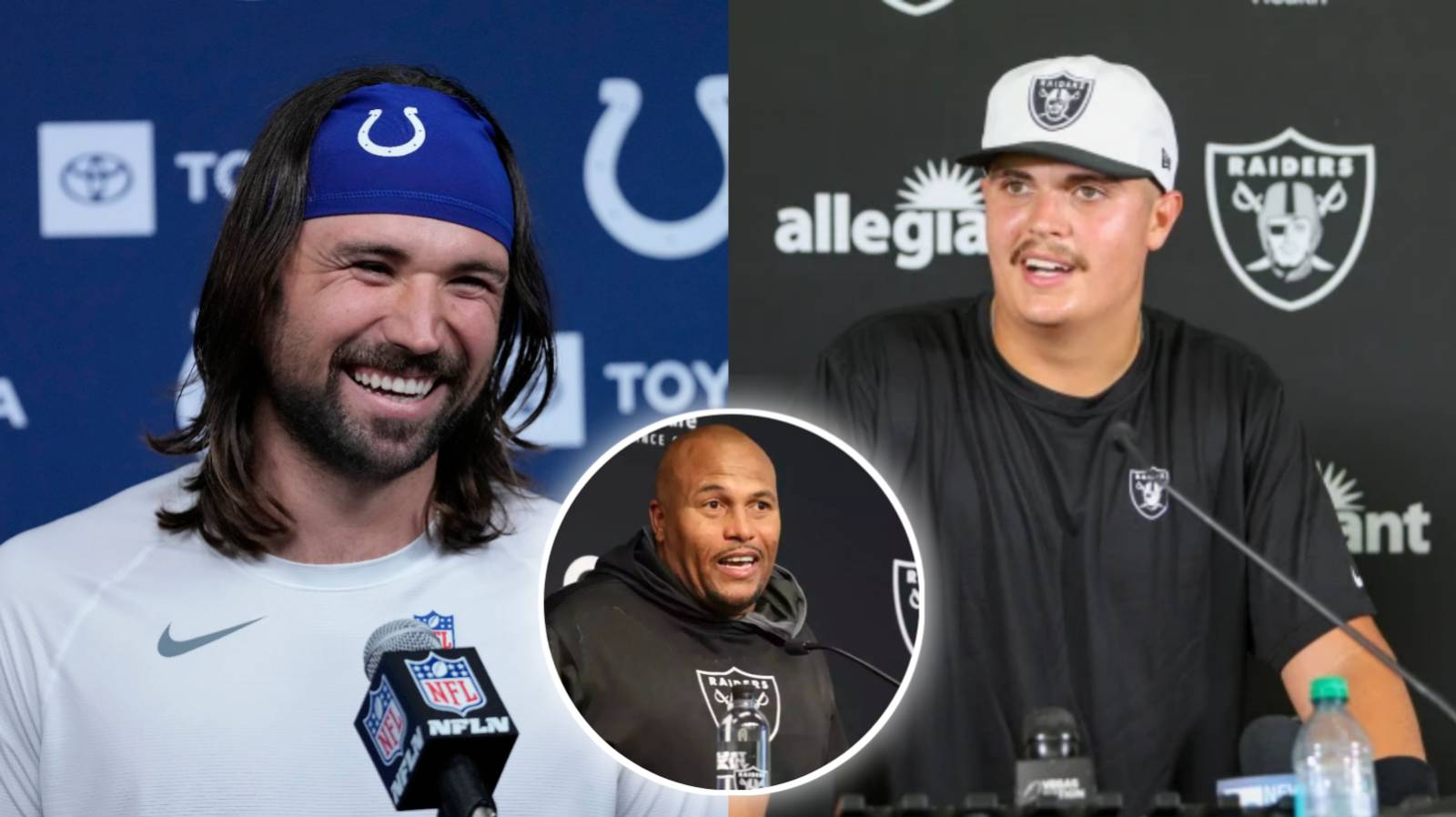 Raiders HC Antonio Pierce gives brutal assessment on QB1 battle between Gardner Minshew and Aidan O’Connell