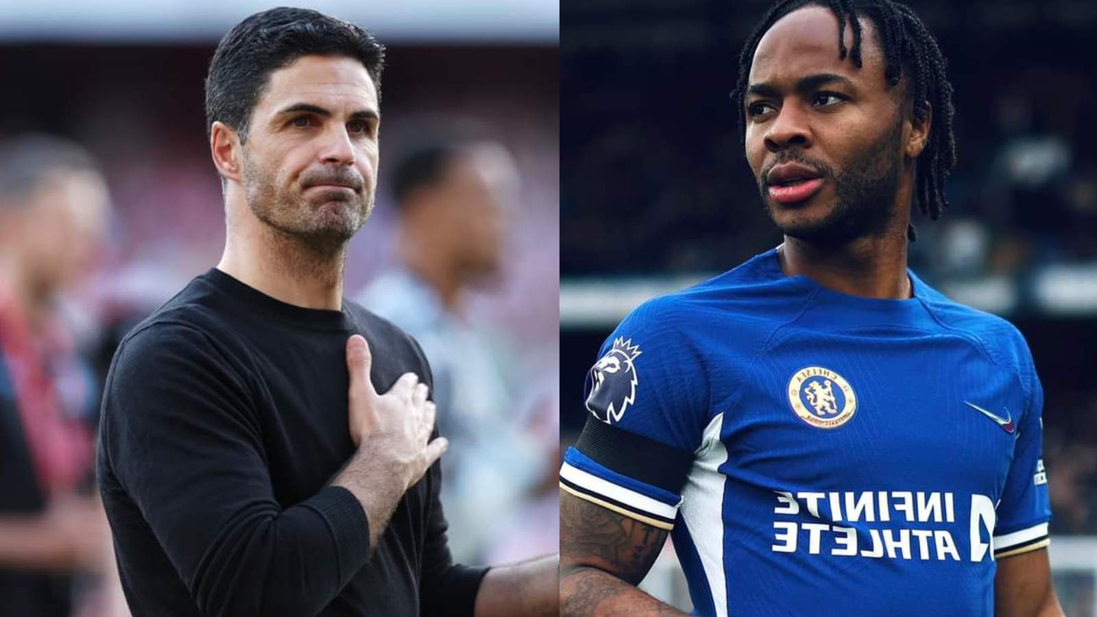 Mikel Arteta hints at Raheem Sterling move as Englishman set to walk out of Chelsea