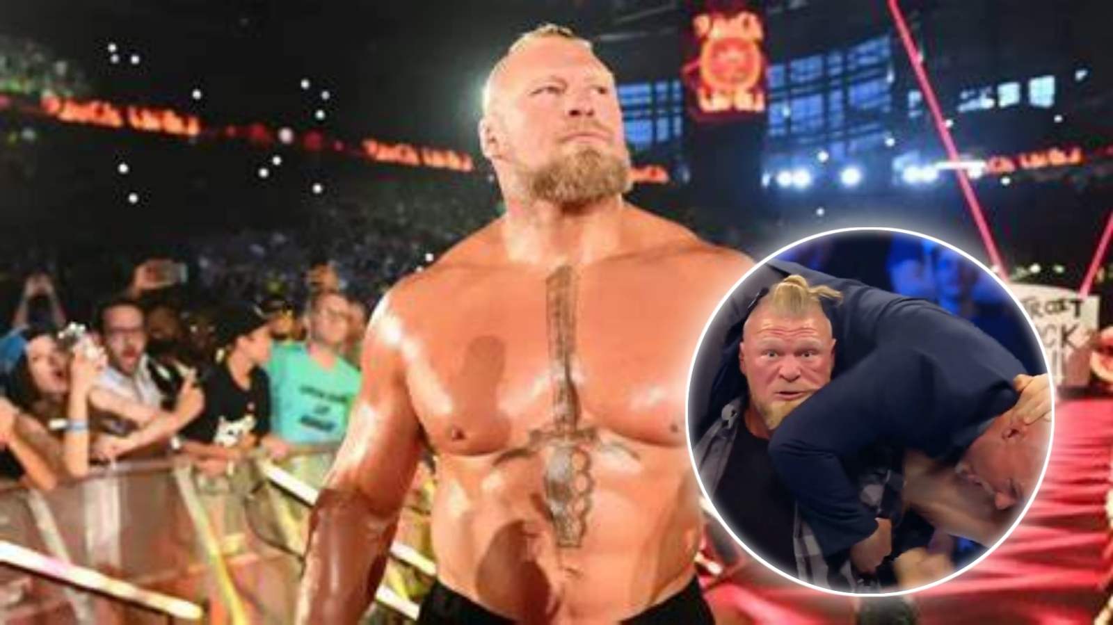 “I split my pants,” Top WWE official recalls getting mocked backstage after getting F5ed twice by Brock Lesnar 