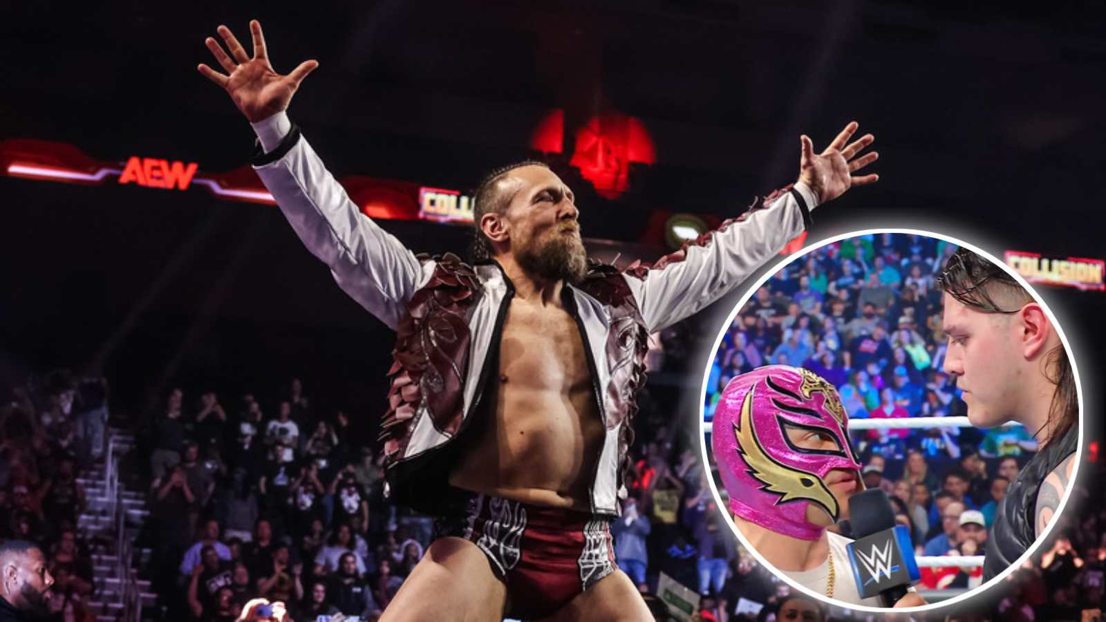 “His son will turn into Dominik”- Wrestling fans go wild after Bryan Danielson teases attacking his son until his wife stops him at AEW All In 