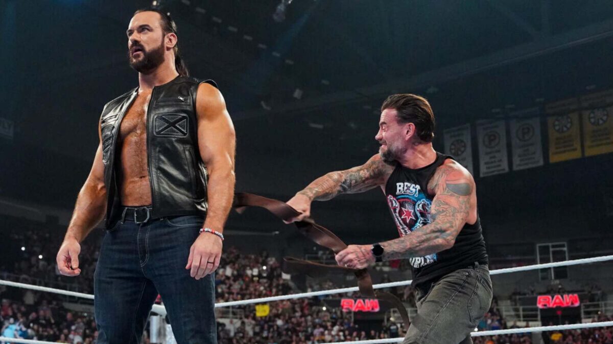 Drew McIntyre and CM Punk 