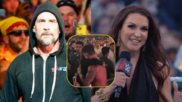 CM Punk and Stephanie McMahon