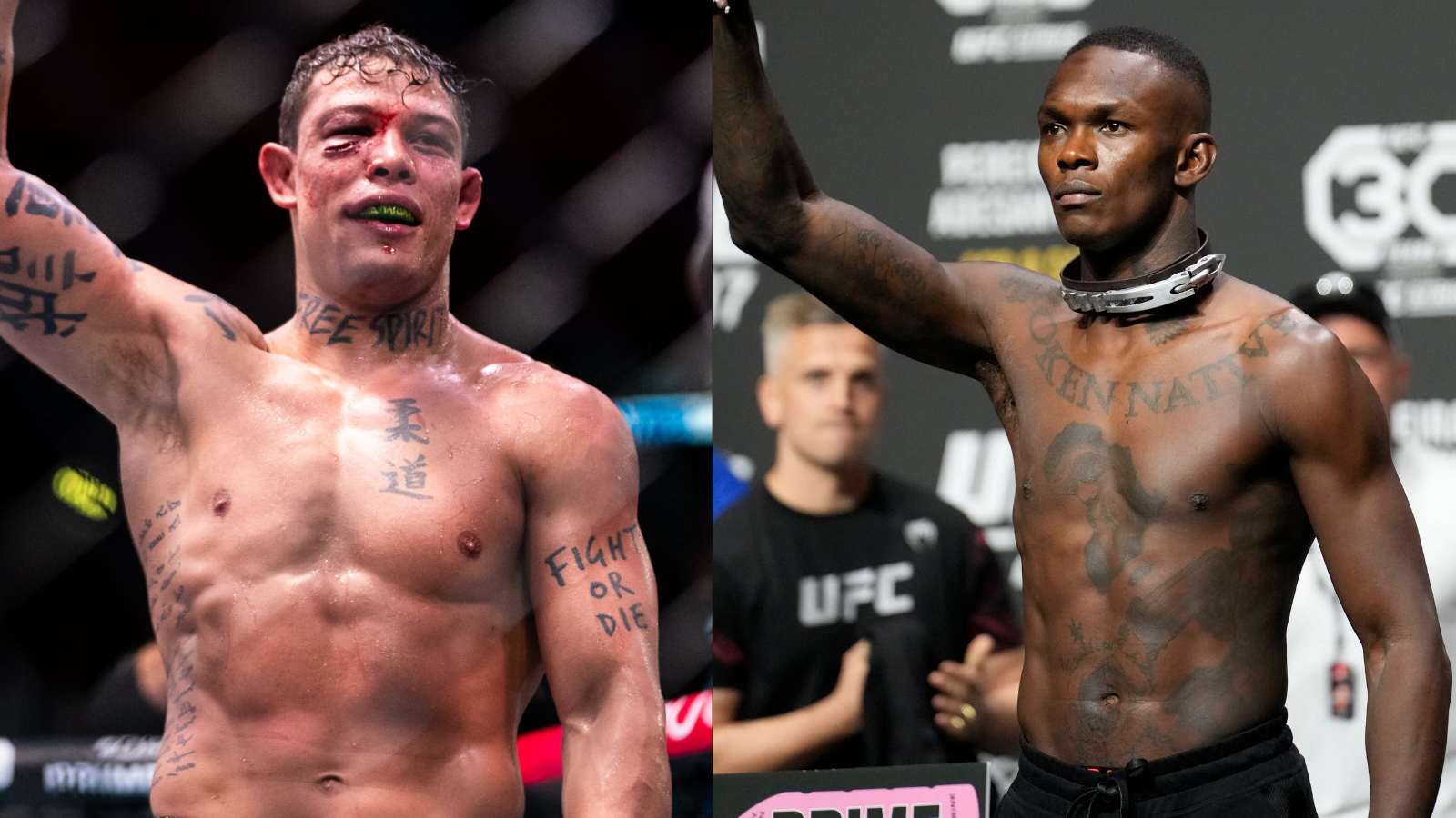 Long-time champion Israel Adesanya has no option at middleweight except ONE, claims rising Brazilian star