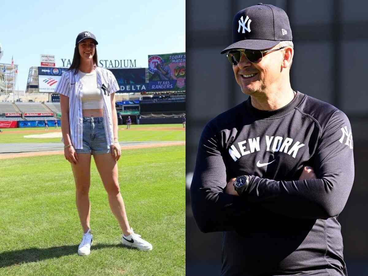 Caitlin Clark and Aaron Boone [Image Credit: NY Post/Imago]