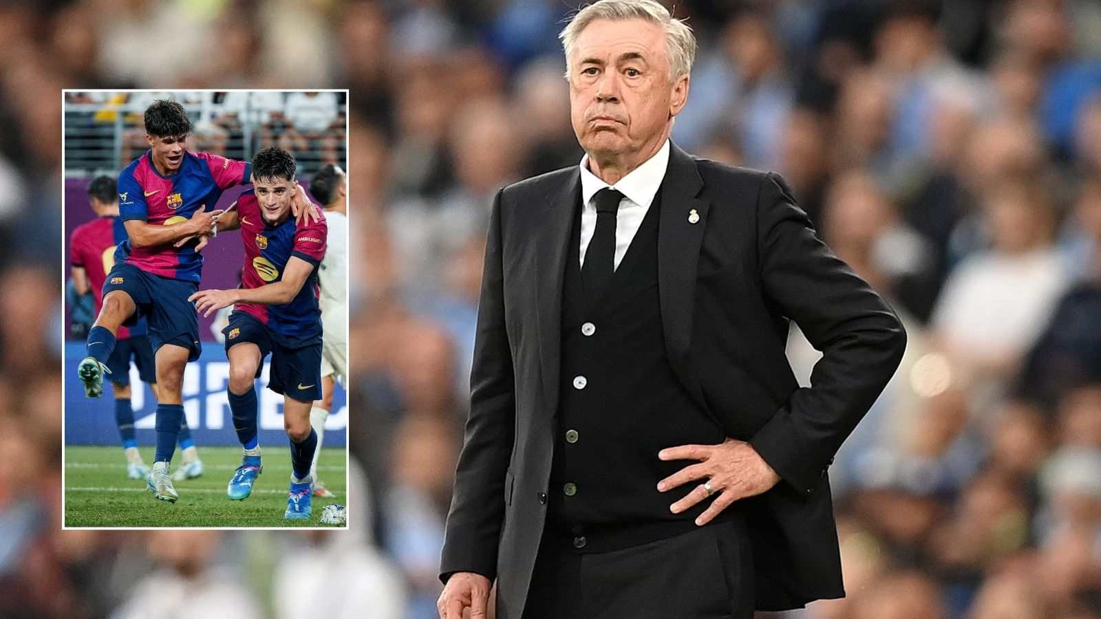 “This match is not important,” Carlo Ancelotti unbothered about result despite Real Madrid losing to FC Barcelona in pre-season