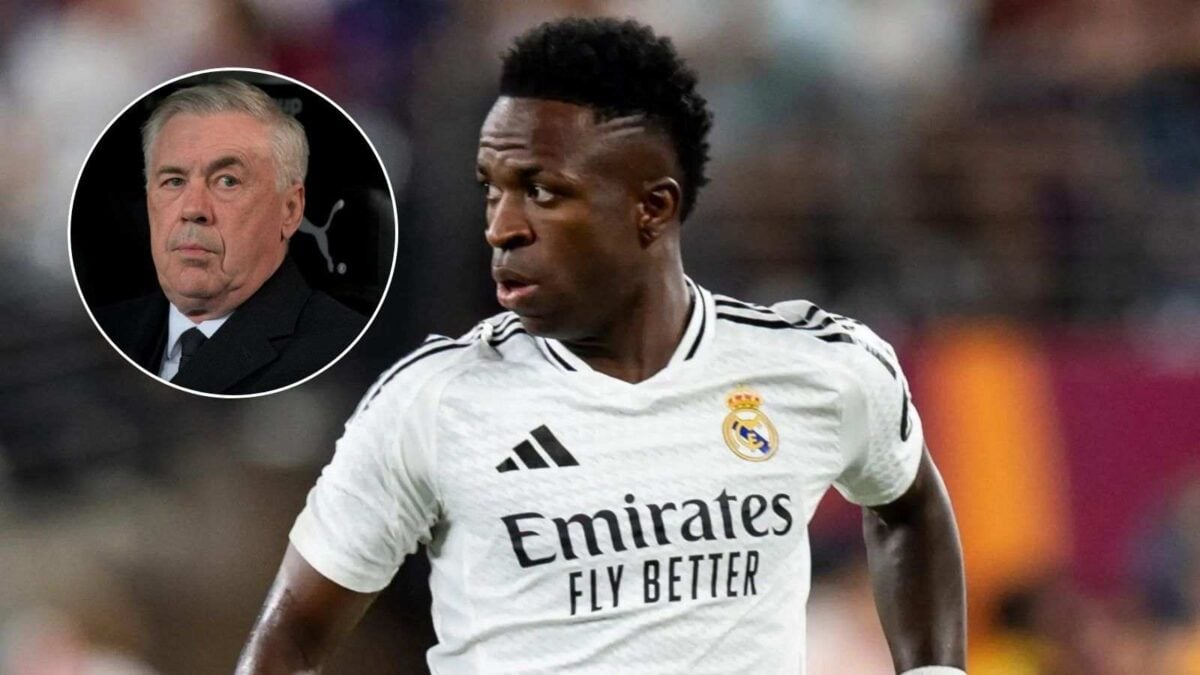 Carlo Ancelotti & Vinicius Jr.