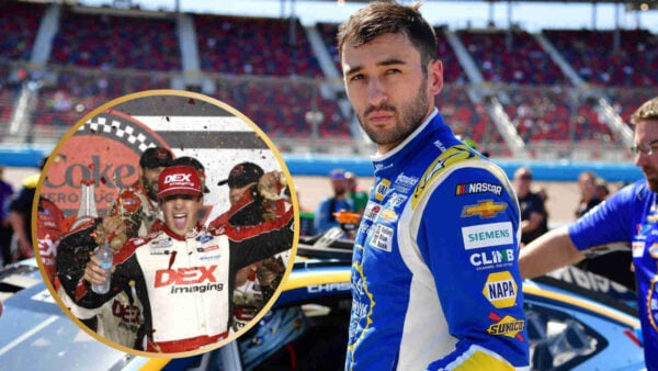 Chase Elliott and Harrison Burton