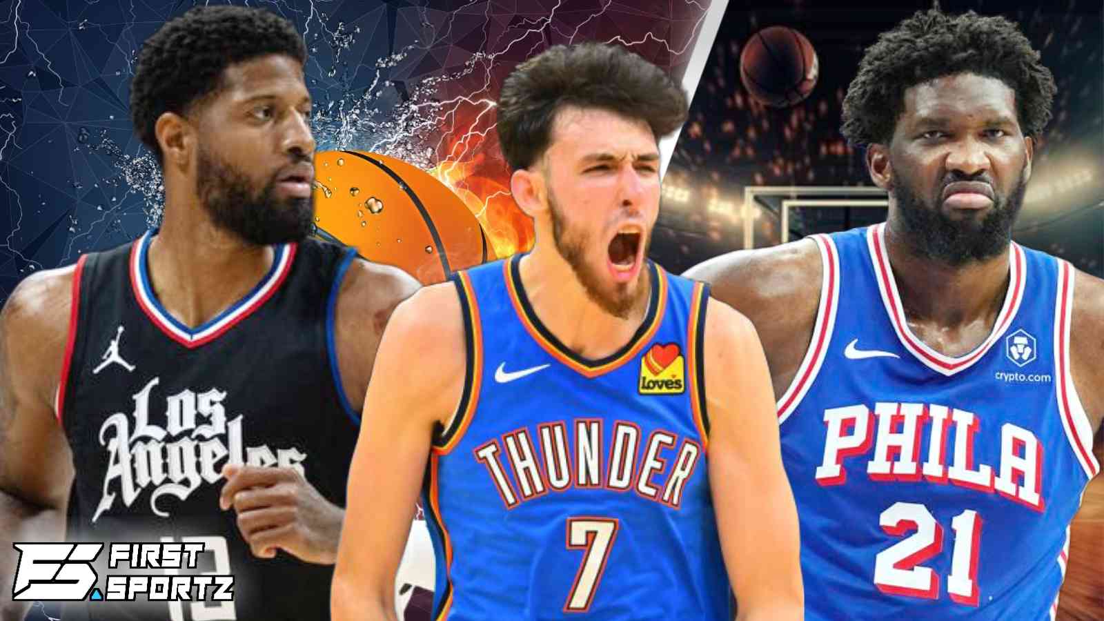 Chet Holmgren hilariously tries to ‘mess up’ chemistry between Joel Embiid and Paul George with risky question