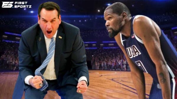 Coach K and Kevin Durant