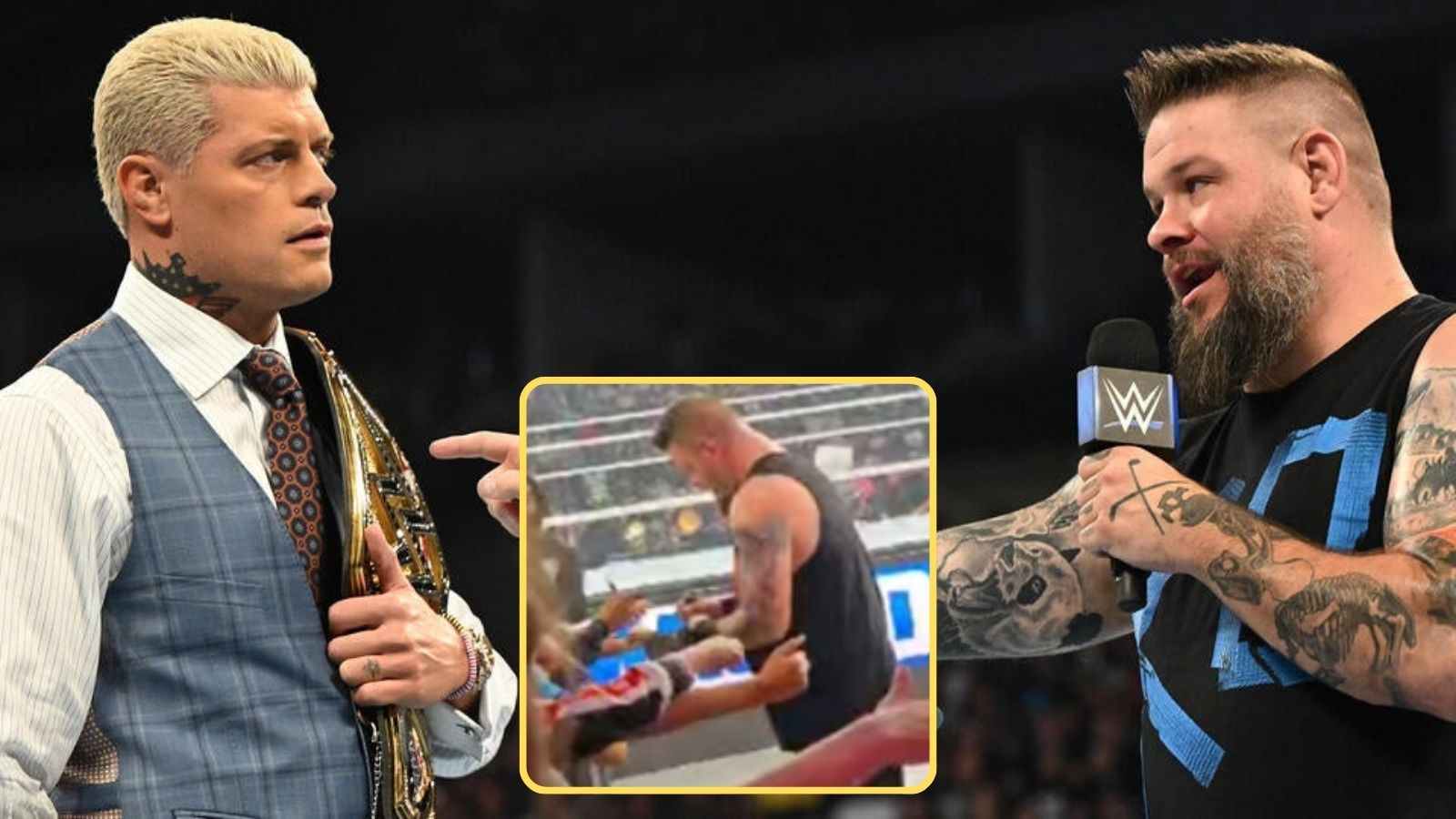 Video: UNSEEN footage of what Cody Rhodes and Kevin Owens did following their victory after SmackDown went off-air 