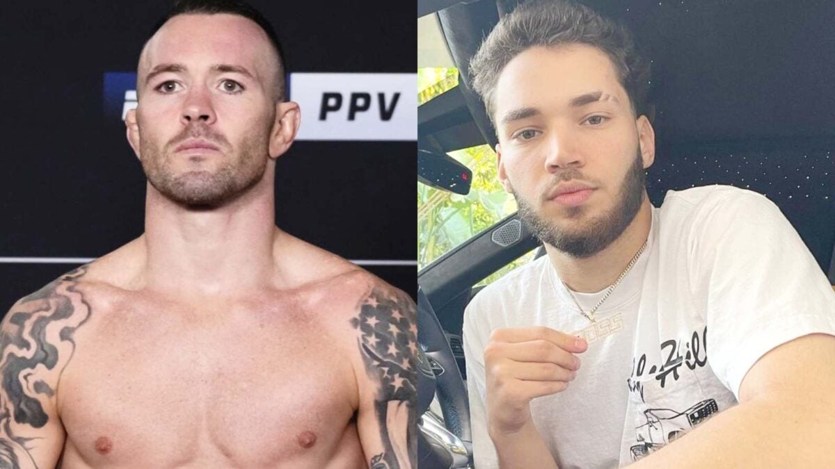 Colby Covington and Adin Ross