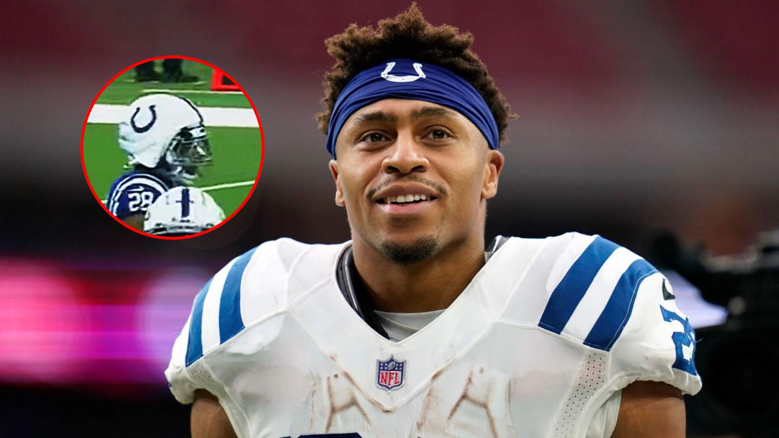 Colts’ Jonathan Taylor becomes one of the first players to wear a protective Guardian Cap over helmet during an actual game amid growing on-field accidents