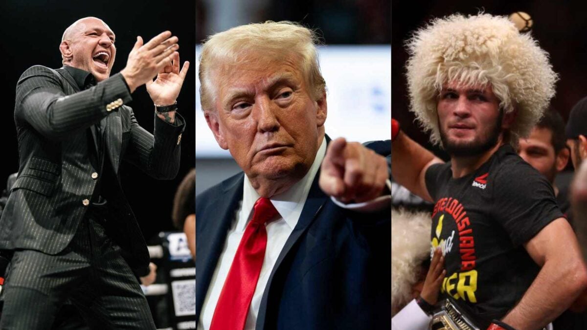 Conor McGregor is bothered by Donald Trump picking Khabib Nurmagomedov as his favorite fighter