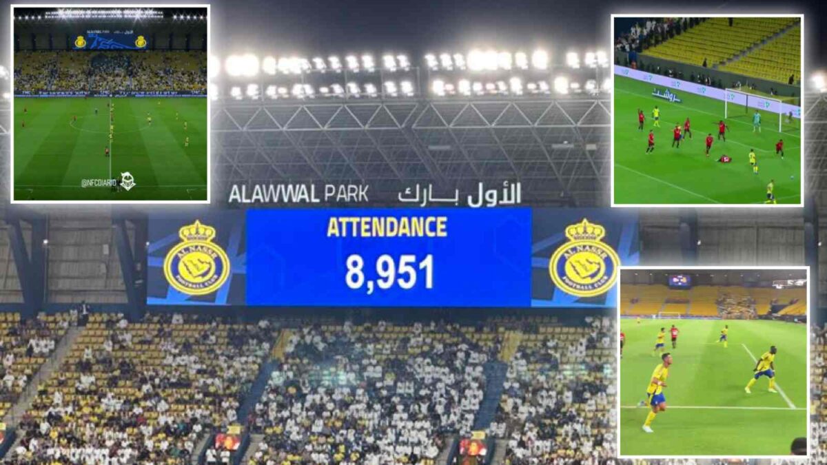 Cristiano Ronaldo Al-Nassr attendance