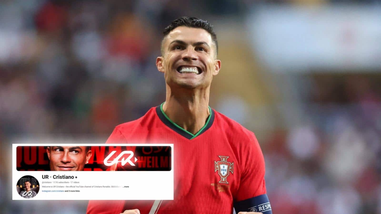 Cristiano Ronaldo’s YouTube channel breaks world record after reaching 1 million subscribers in 90 minutes