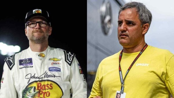 Dale Earnhardt Jr. and Juan Pablo Montoya