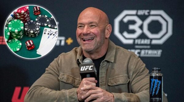 Dana White plans to help his friend by gambling