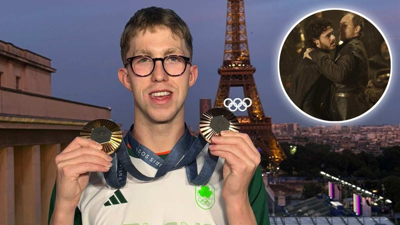 Meet Irish swimming star who went from witnessing death of Rob Stark and family to winning Paris Olympics medal