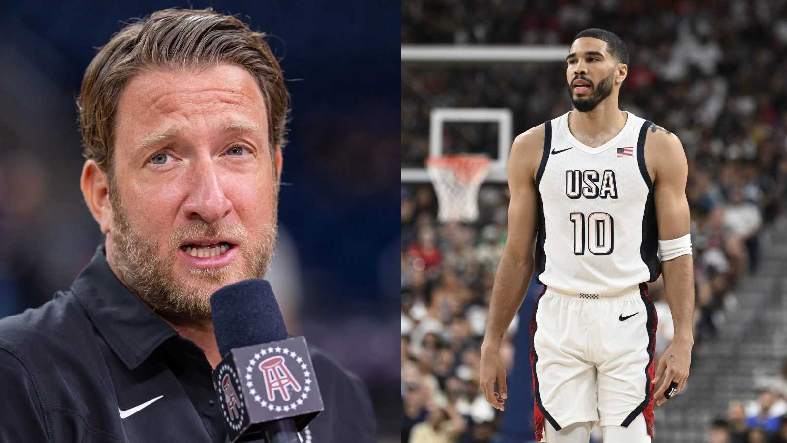 “I don’t care I’m American!” Dave Portnoy roots against Team USA in Olympics after Steve Kerr’s treatment to Jayson Tatum