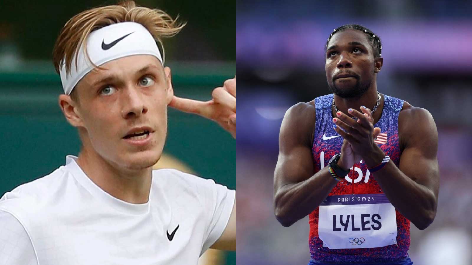 Denis Shapovalov takes sly dig at American sprinter Noah Lyles for his remark against Canadian runners a few months ago