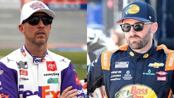 Denny Hamlin and Austin Dillon