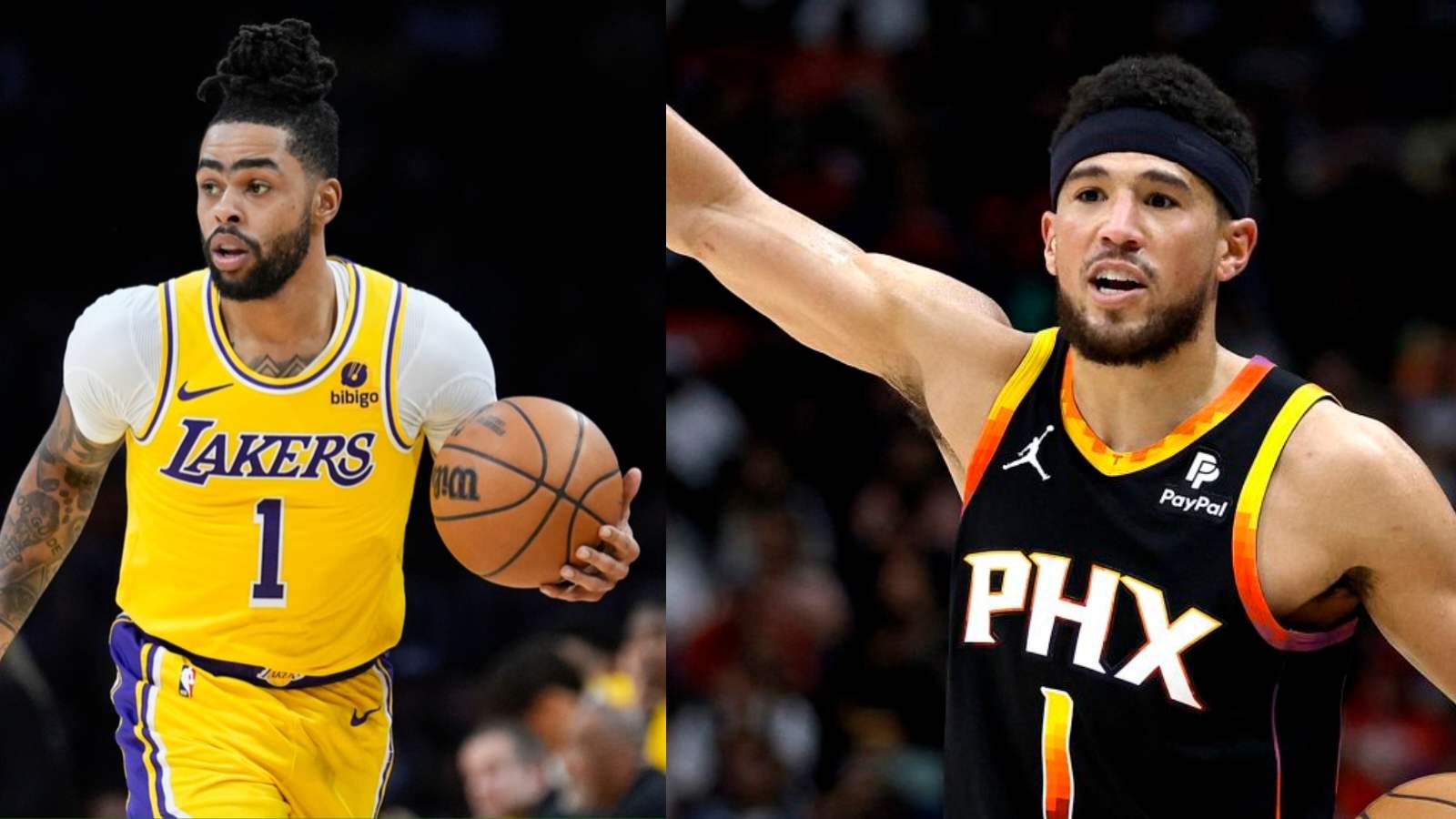 Devin Booker takes jibe at Los Angeles Lakers referee bias in hilarious conversation with D’Angelo Russell