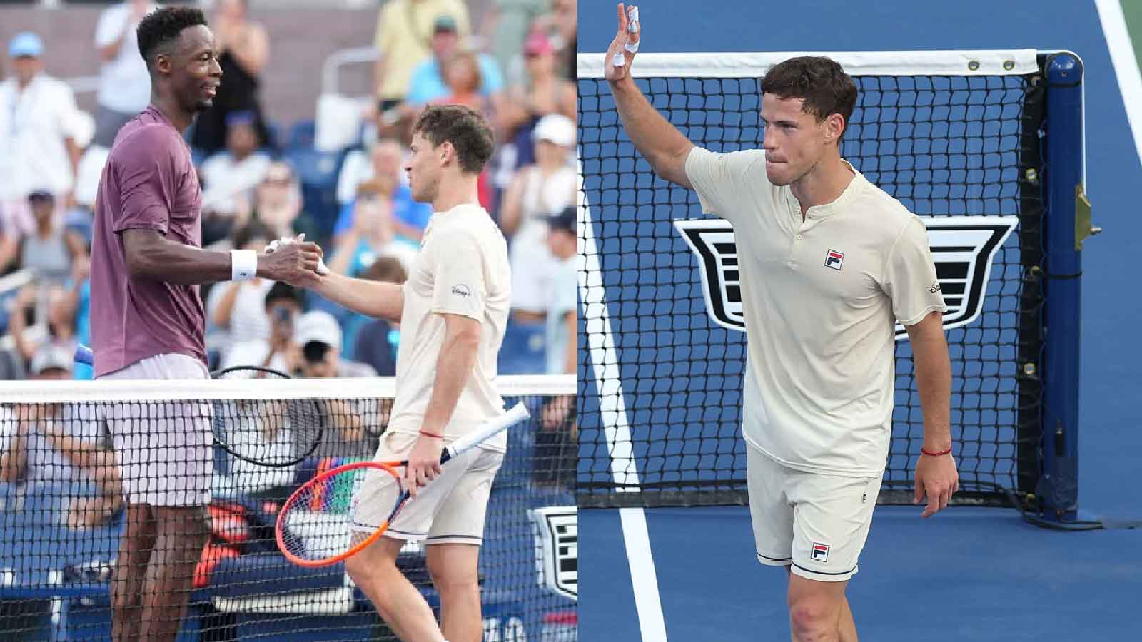 “I’m not sure if I deserve it or not,” Diego Schwartzman overwhelmed by love from the crowd as he plays his last match at US Open