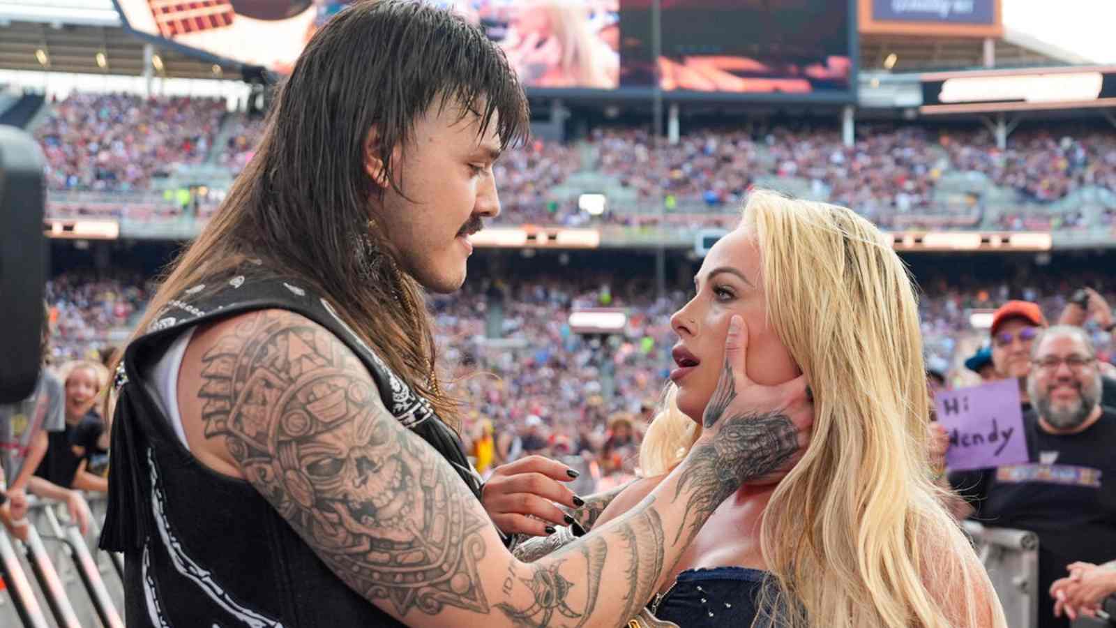 Dominik Mysterio and Liv Morgan have new nicknames for each other