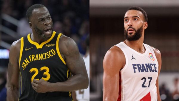 Draymond Green and Rudy Gobert