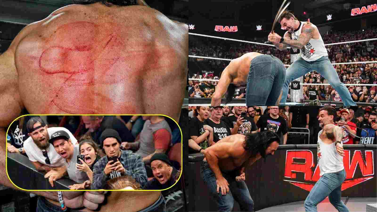 “Someone drew a whole d*ck,” WWE Universe in shock after Drew McIntyre shows grotesque scars following a beating of a lifetime by CM Punk on Raw