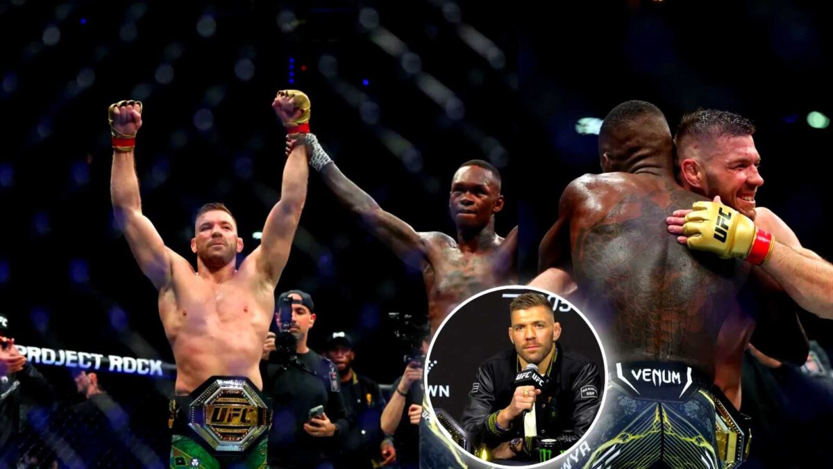 Dricus Du Plessis gifted Israel Adesanya South African jacket after UFC 305