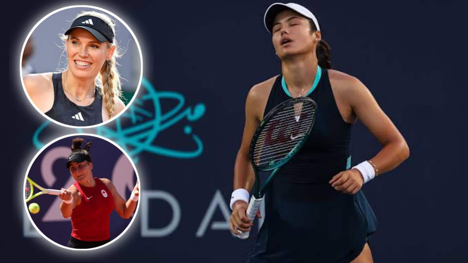 Emma Raducanu to miss Cincinnati Open as Caroline Wozniacki and Bianca Andreescu earn main draw wildcards