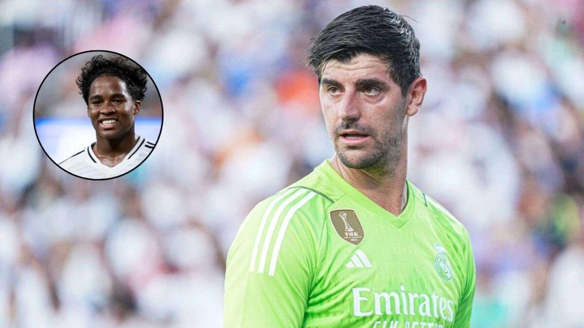 Endrick & Thibaut Courtois