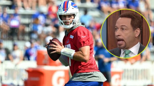 Chris Broussard doesn't agree with Josh Allen being ranked outside the top 10 on NFL's latest list