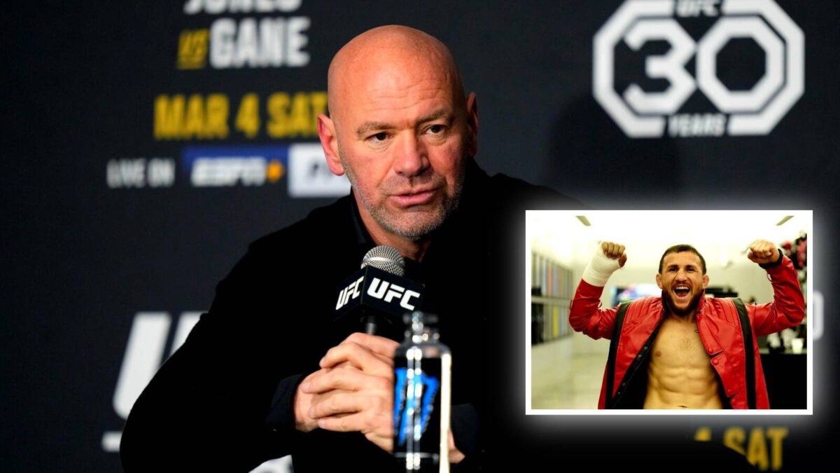 Merab Dvalishvili laughs off 'worrying' Dana White after tantrums ahead of $16 million+ dream fight event; fans react 1 Fans react to the situation before Noche UFC (UFC 306)