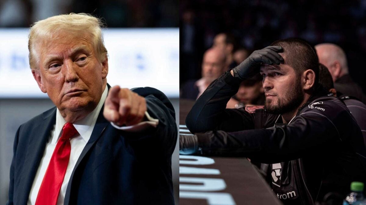 
Fight fans react to Donald Trump messing up Khabib Nurmagomedov's request 
