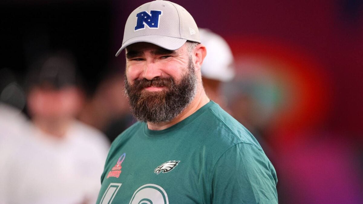 Former Philadelphia Eagles center Jason Kelce has a great cast to support him on ESPN's Monday Night Countdown