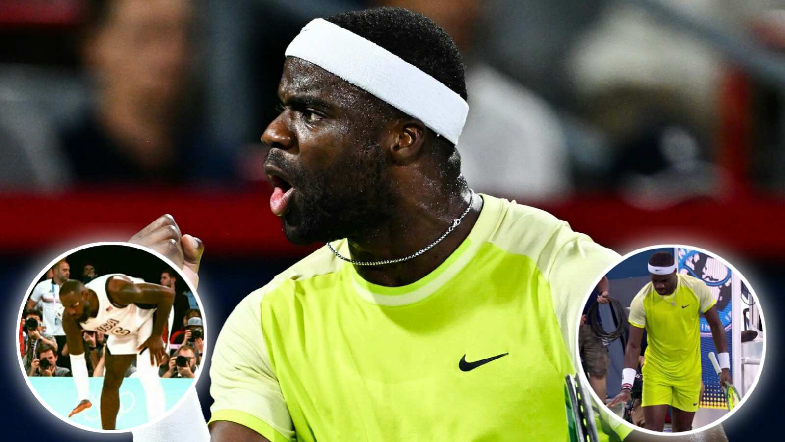 “Talk the most sh*t while winning nothing” – Netizens slam Frances Tiafoe for imitating LeBron James’ ‘too small’ celebration after straight-sets win against Lorenzo Musetti