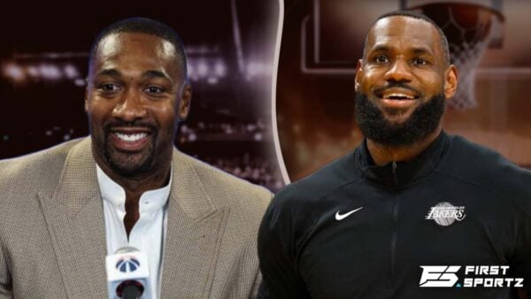 Gilbert Arenas and LeBron James