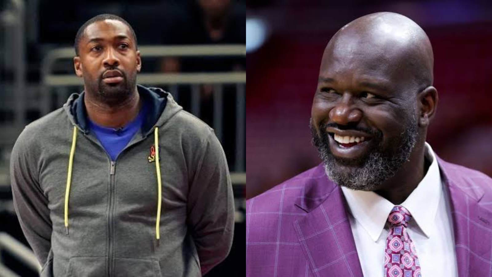 Gilbert Arenas breaks down how $500 million man Shaquille O’Neal had to make cheap shoes to sell