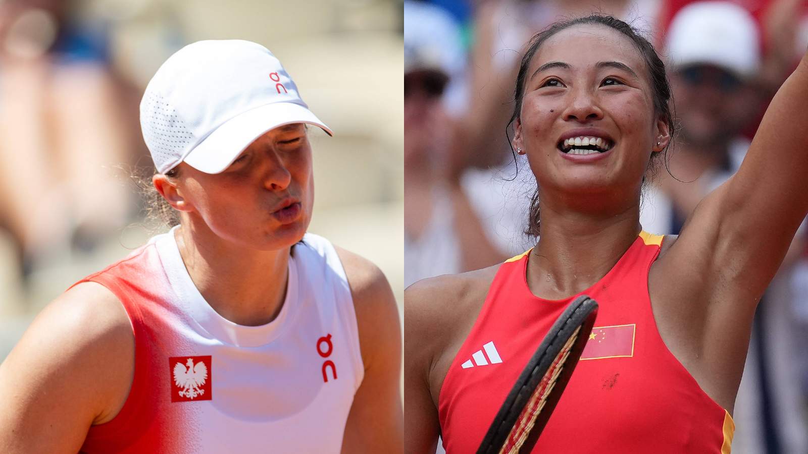 Fans in disbelief as Qinwen Zheng sinks ‘favorite’ Iga Swiatek to reach final at Paris Olympics