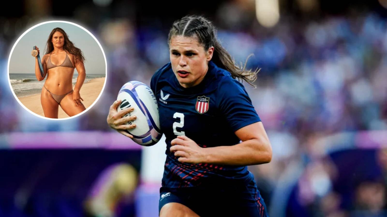 Rugby star Ilona Maher STUNS with Sports Illustrated swimsuit cover