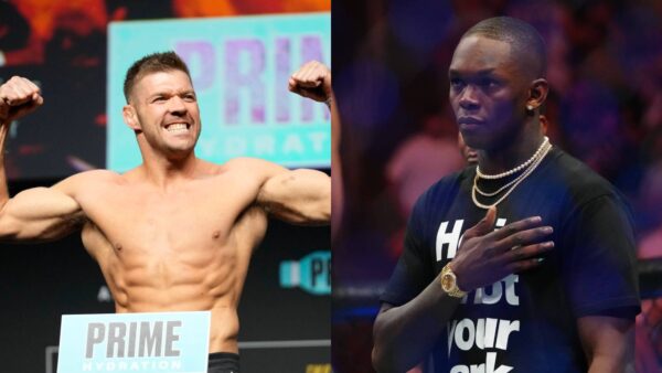 Israel Adesanya mocks Dricus du Plessis with a NSFW content