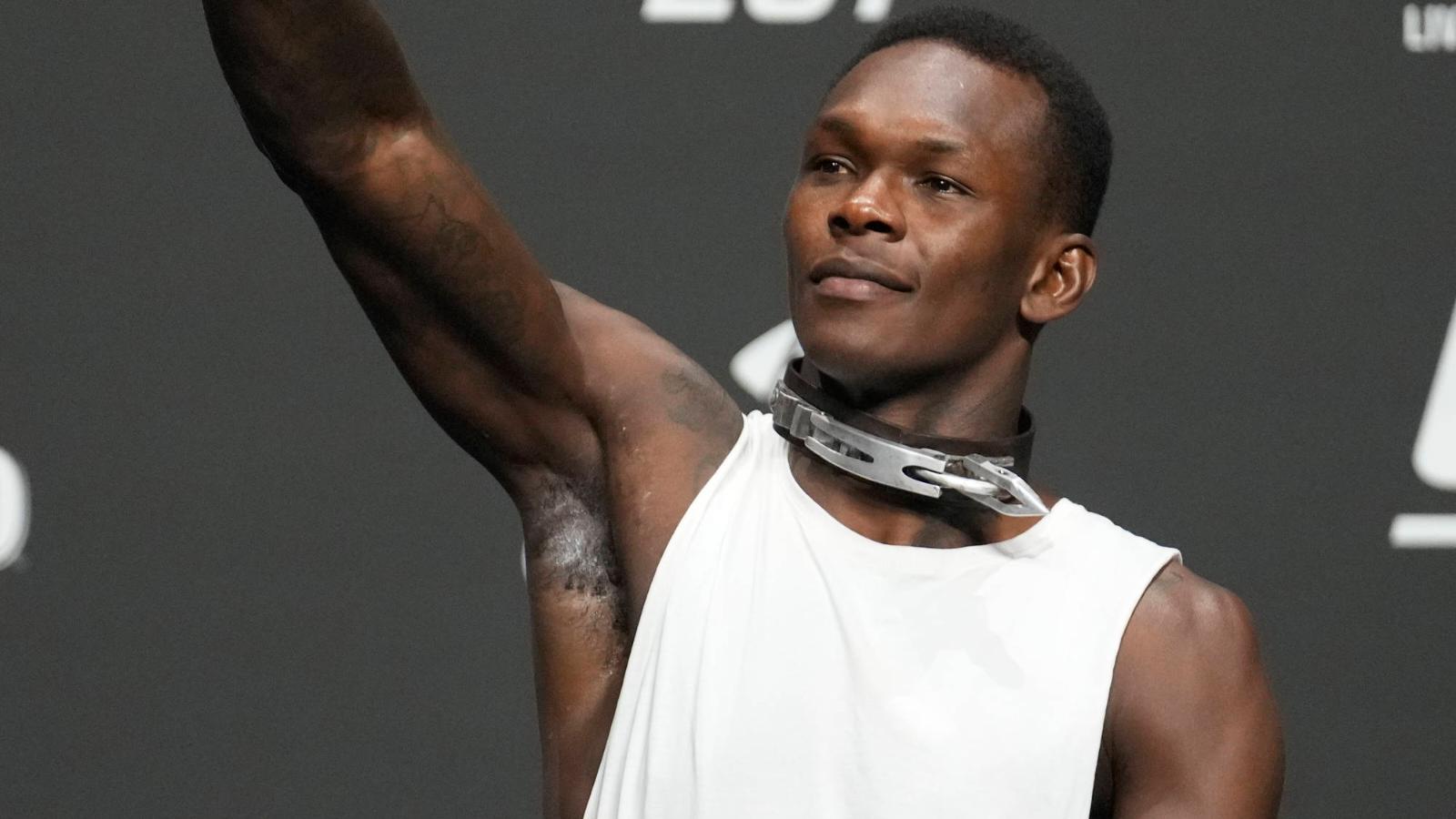 Multi-millionaire Israel Adesanya reveals ‘2% pay-raise’ letter from last job in inspiring story