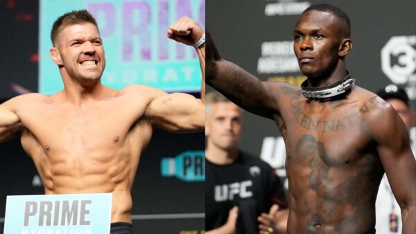 Israel Adesanya takes a sly jibe at Dricus du Plessis