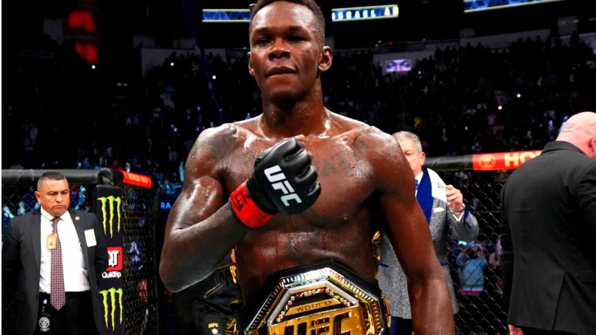 Israel Adesanya was next on the roster of the 'Three African Kings' 