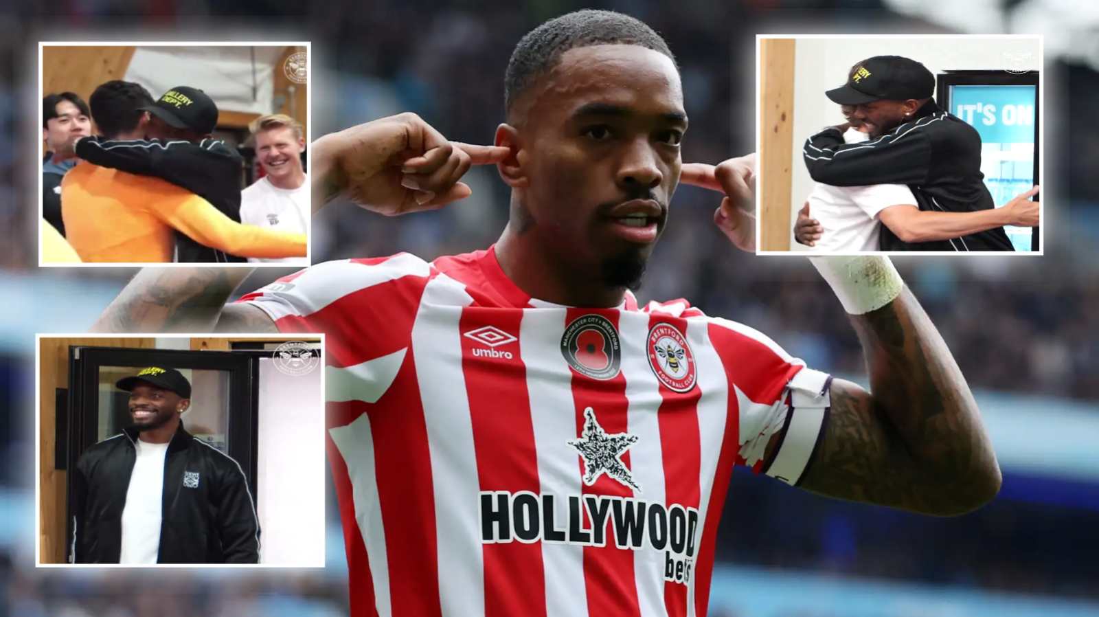 “Bro doesn’t want to be there”- Fans in splits as Brentford welcome ‘awkward’ Ivan Toney following failed move away from the club