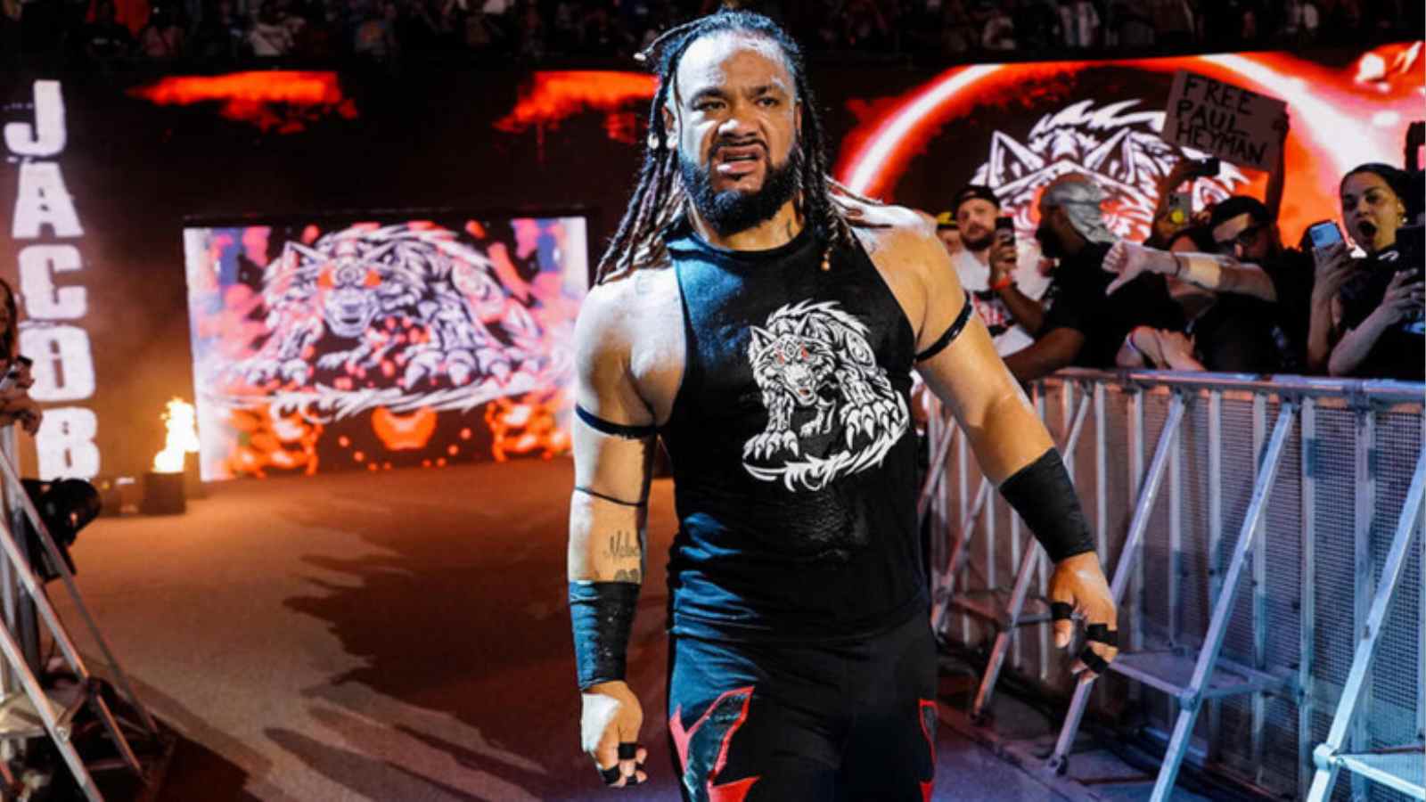 “Scary hours for everyone else on SmackDown”- Wrestling fans react to major update on Jacob Fatu’s injury status during WWE Live Event