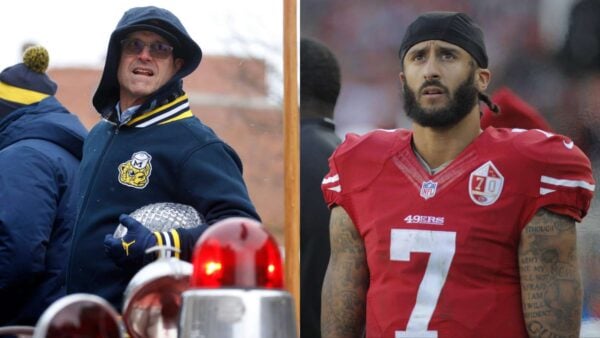 Colin Kaepernick is 'considering' reuniting with former head coach Jim Harbaugh at Chargers